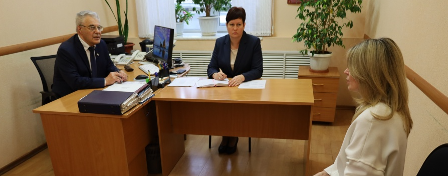 Председатель Госсобрания Мордовии провел личный прием граждан