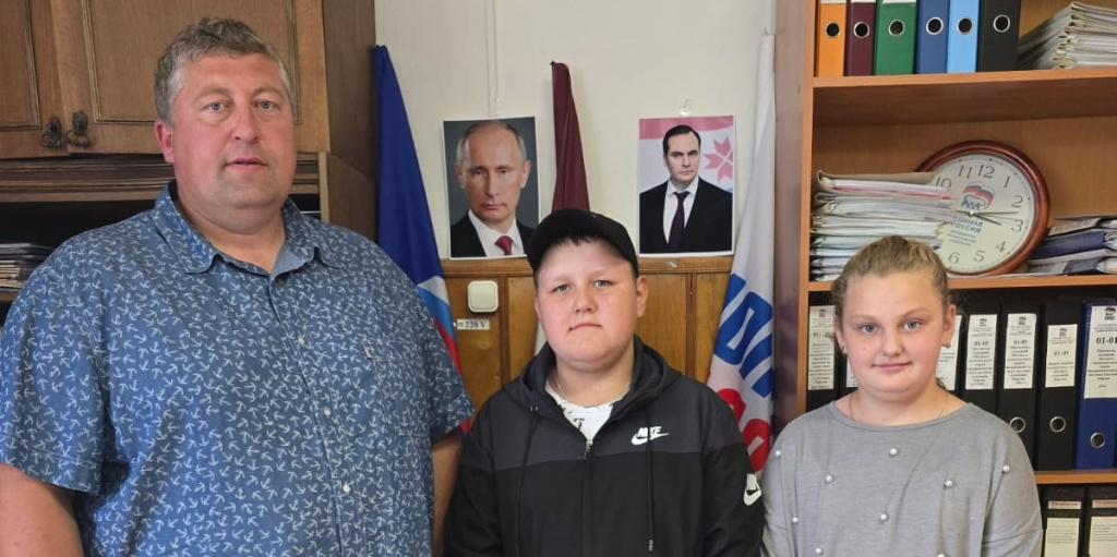 Семья участника СВО поблагодарила за поддержку депутата Госсобрания Мордовии Владимира Кабаева