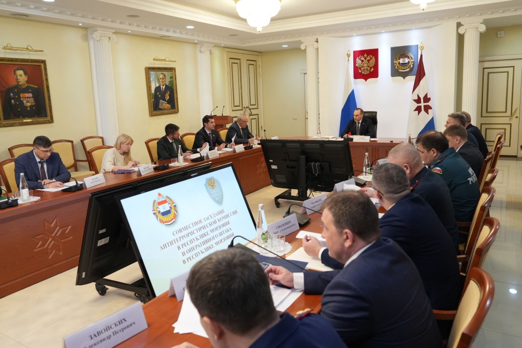 Председатель Госсобрания Мордовии Владимир Чибиркин принял участие в работе Антитеррористической комиссии