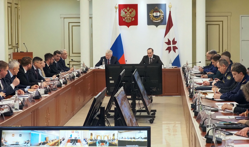 Председатель Госсобрания Мордовии Владимир Чибиркин принял участие в заседании региональной Антитеррористической комиссии