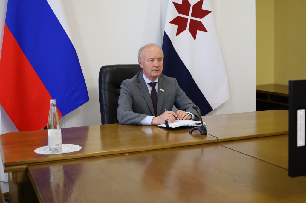 Заместитель Председателя Госсобрания Мордовии Сергей Вдовин по ВКС участвовал в научно-практической конференции, посвященной вопросам организации и проведения Дней субъектов РФ в Совете Федерации 
