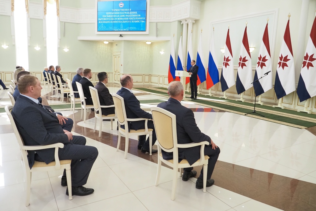  В Мордовии наградили работников ЖКХ